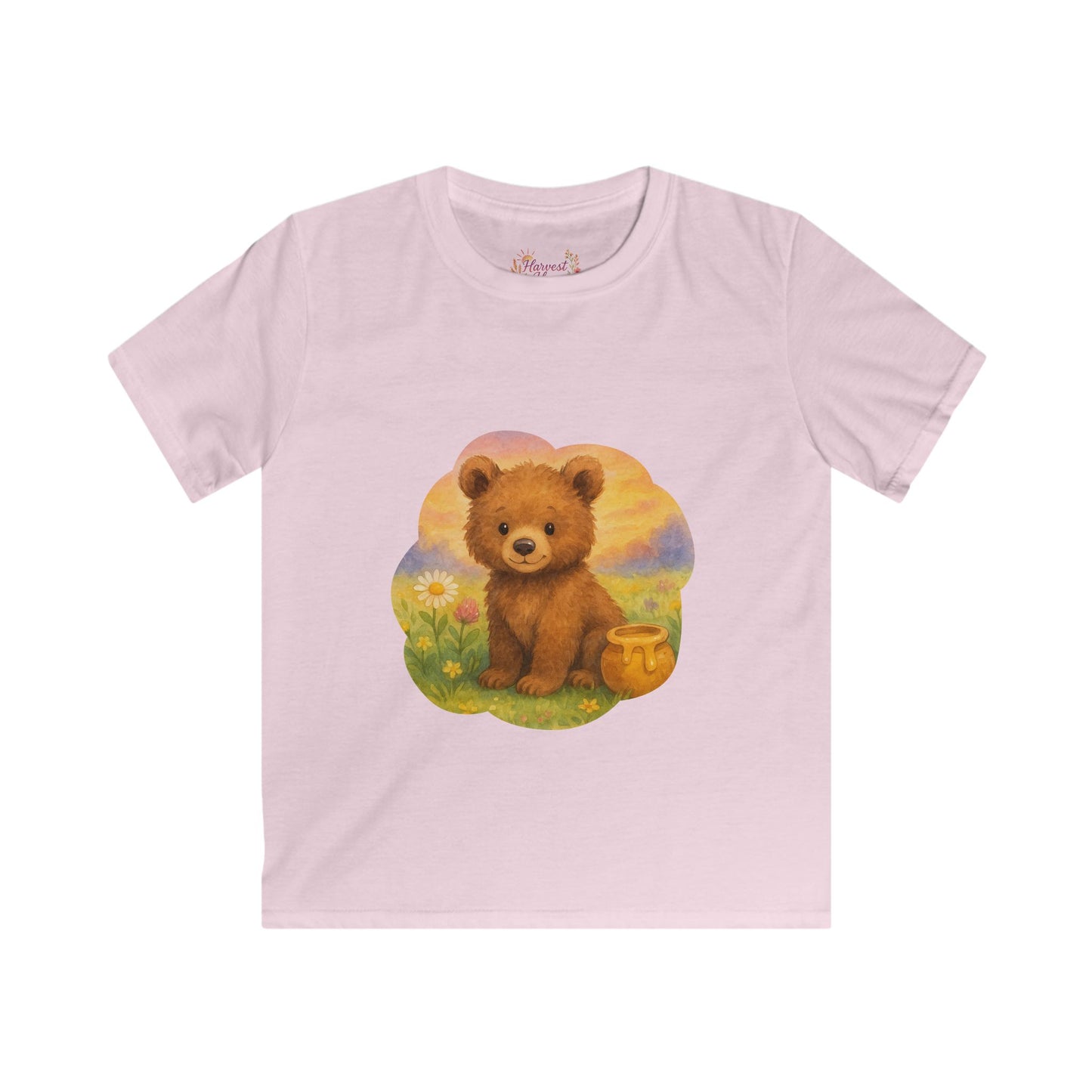 Cozy Bear Kids Tee - Cute Animal Shirt, Summer Outfit, Gift for Kids, Birthday Party Wear, Toddler Apparel