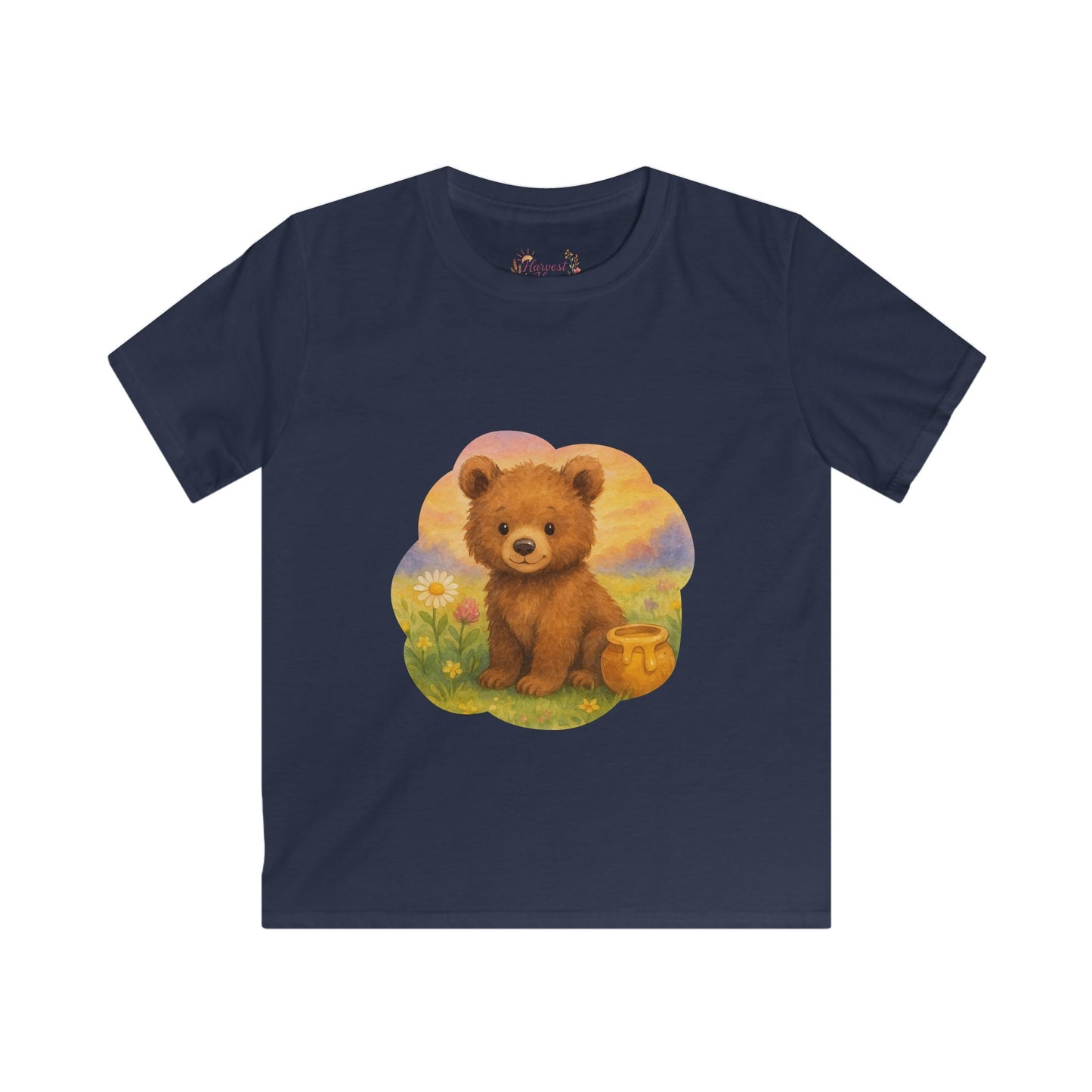 Cozy Bear Kids Tee - Cute Animal Shirt, Summer Outfit, Gift for Kids, Birthday Party Wear, Toddler Apparel