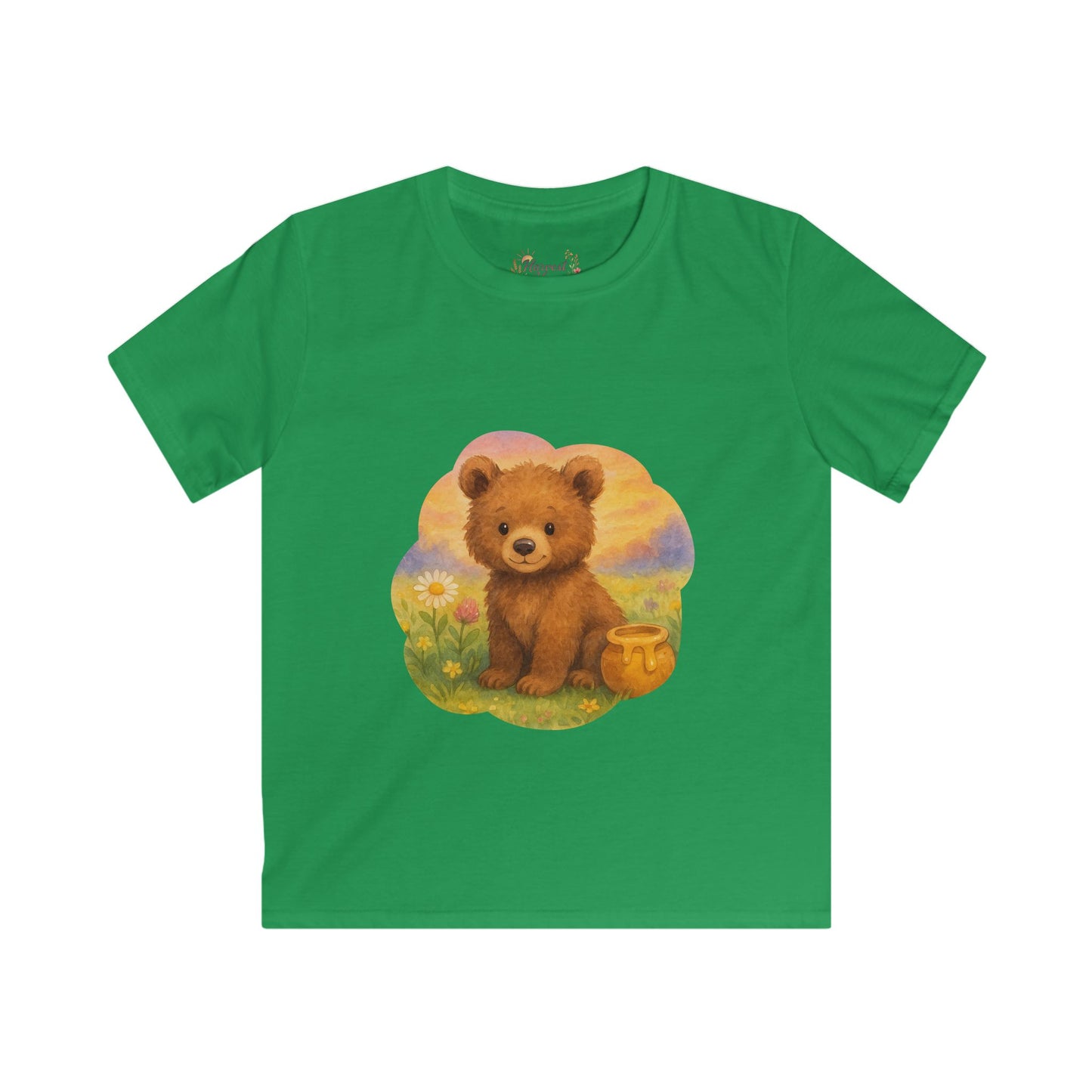 Cozy Bear Kids Tee - Cute Animal Shirt, Summer Outfit, Gift for Kids, Birthday Party Wear, Toddler Apparel