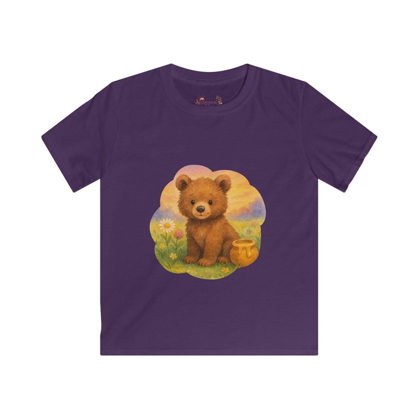 Cozy Bear Kids Tee - Cute Animal Shirt, Summer Outfit, Gift for Kids, Birthday Party Wear, Toddler Apparel