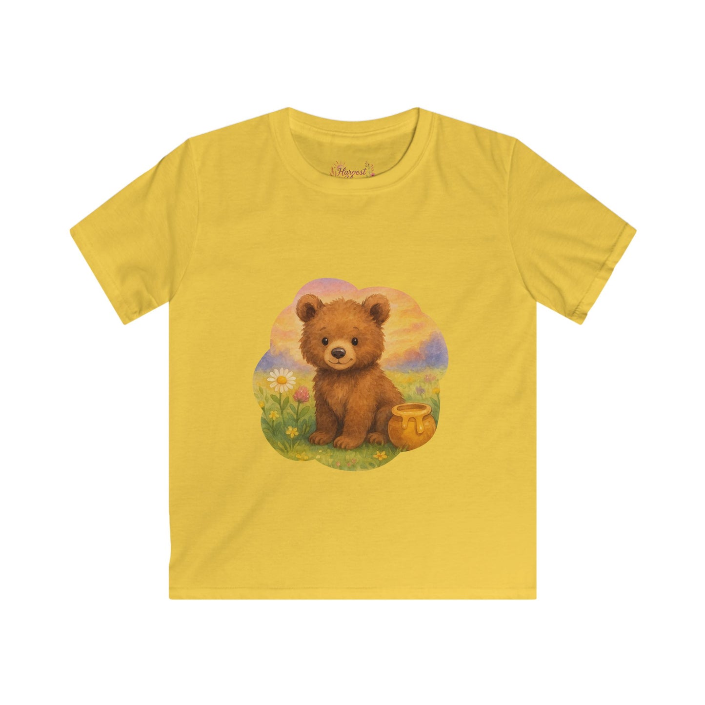Cozy Bear Kids Tee - Cute Animal Shirt, Summer Outfit, Gift for Kids, Birthday Party Wear, Toddler Apparel