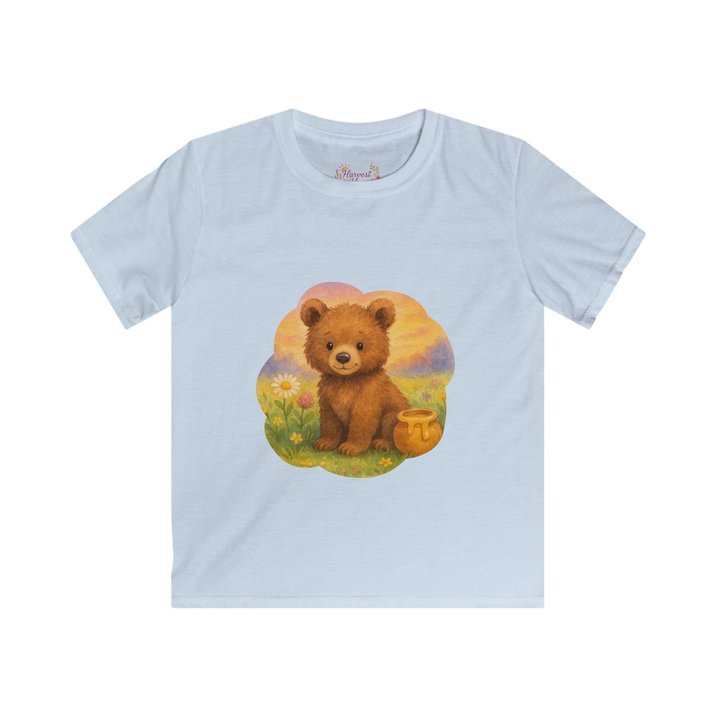 Cozy Bear Kids Tee - Cute Animal Shirt, Summer Outfit, Gift for Kids, Birthday Party Wear, Toddler Apparel
