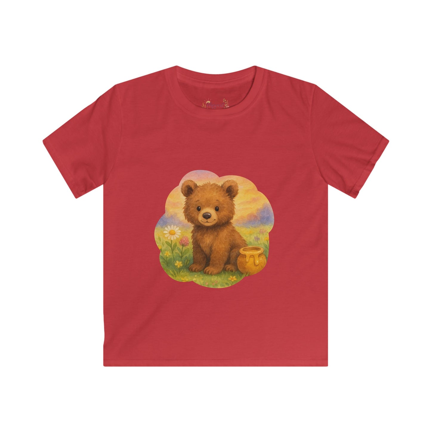 Cozy Bear Kids Tee - Cute Animal Shirt, Summer Outfit, Gift for Kids, Birthday Party Wear, Toddler Apparel