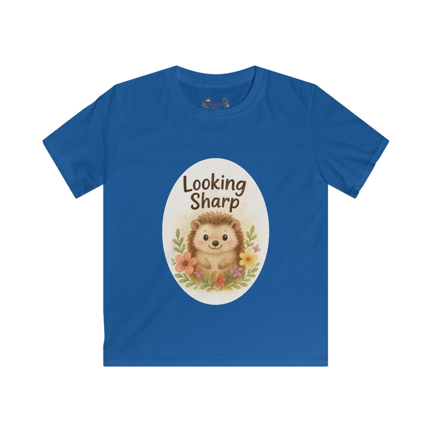 Adorable Hedgehog Kids Tee - "Looking Sharp", Cute Children's Shirt, Birthday Gift, Toddler Tee, Kids Fashion