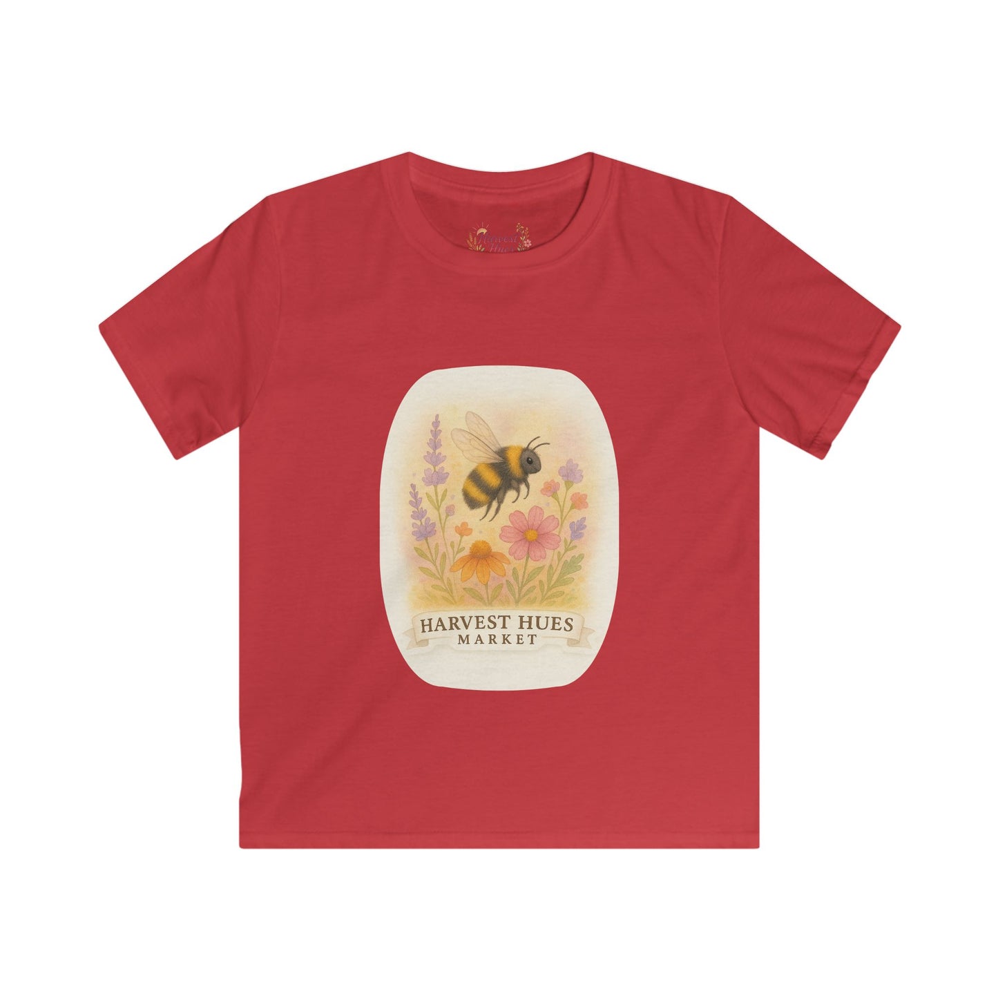 Kids Bee Themed Tee, Nature Inspired T-Shirt, Cute Insect Apparel for Kids, Spring Fashion, Gifts for Bee Lovers
