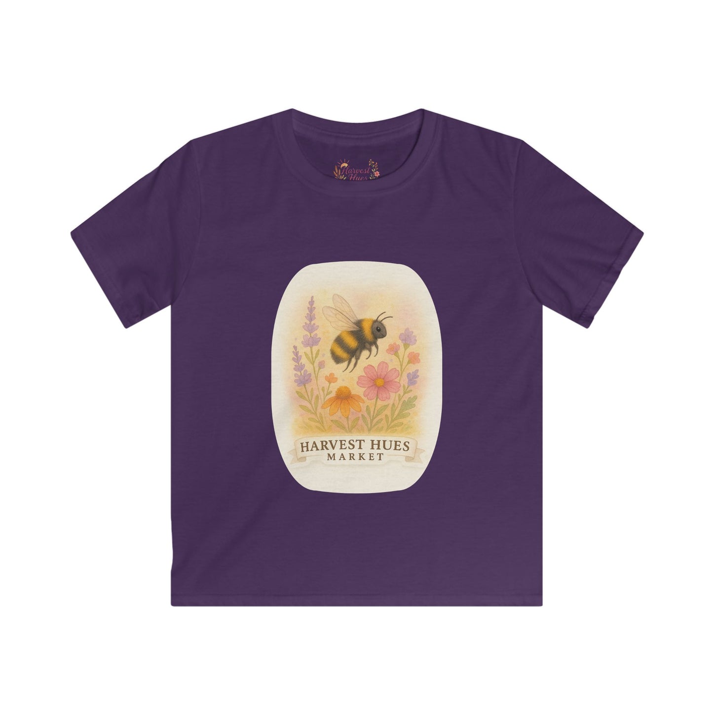 Kids Bee Themed Tee, Nature Inspired T-Shirt, Cute Insect Apparel for Kids, Spring Fashion, Gifts for Bee Lovers