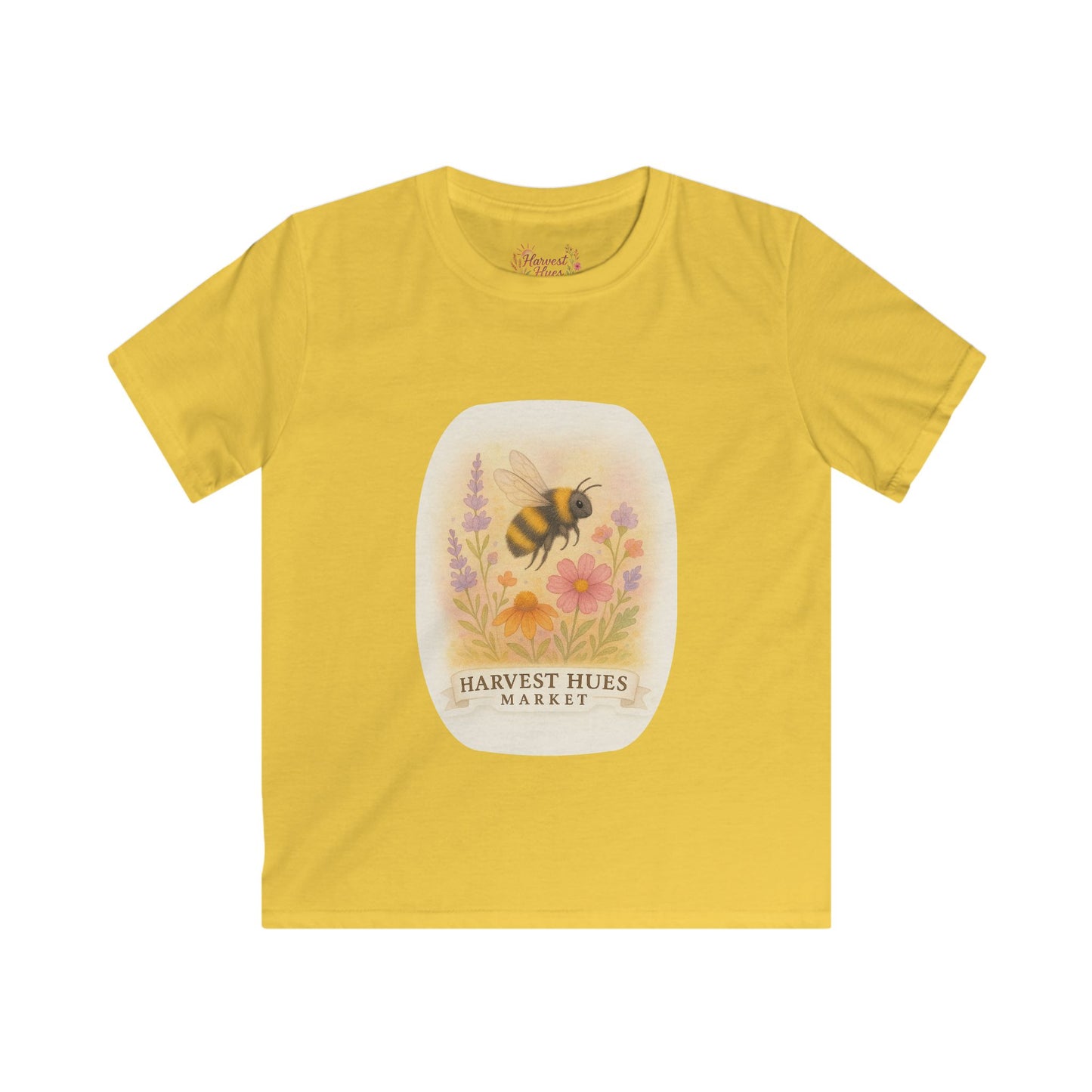 Kids Bee Themed Tee, Nature Inspired T-Shirt, Cute Insect Apparel for Kids, Spring Fashion, Gifts for Bee Lovers