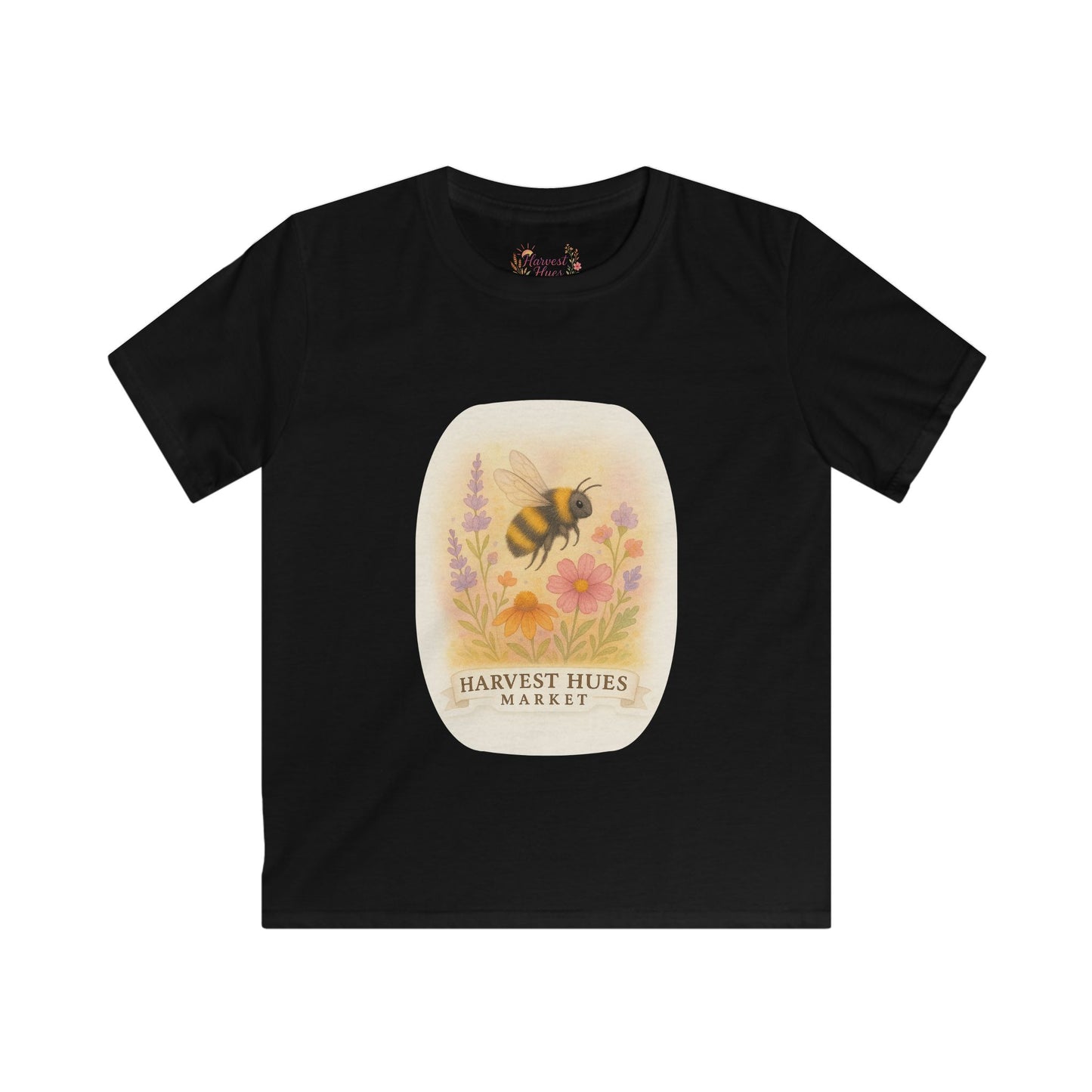 Kids Bee Themed Tee, Nature Inspired T-Shirt, Cute Insect Apparel for Kids, Spring Fashion, Gifts for Bee Lovers