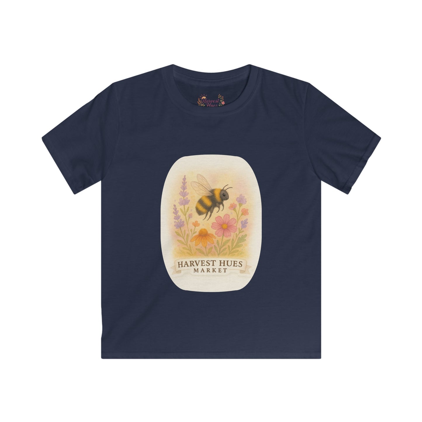 Kids Bee Themed Tee, Nature Inspired T-Shirt, Cute Insect Apparel for Kids, Spring Fashion, Gifts for Bee Lovers