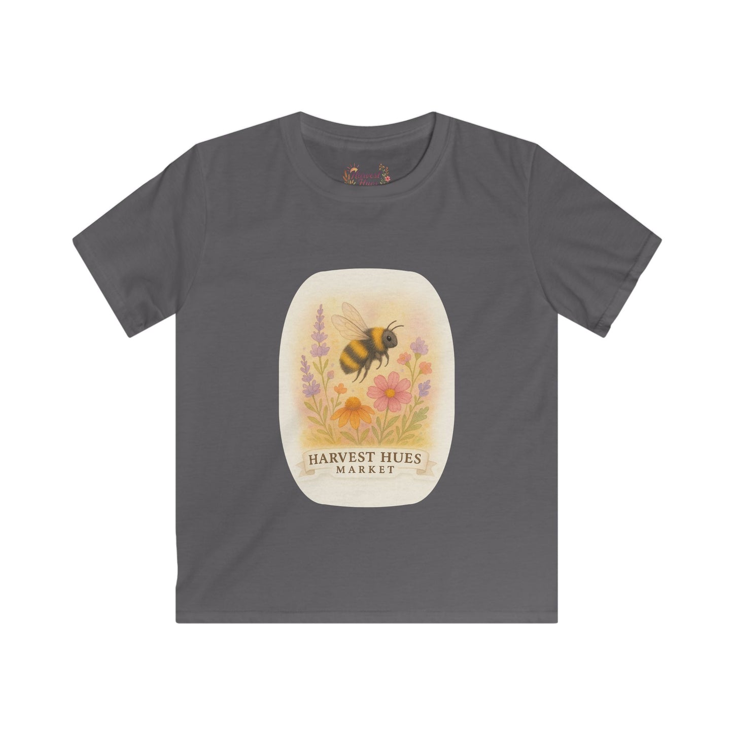 Kids Bee Themed Tee, Nature Inspired T-Shirt, Cute Insect Apparel for Kids, Spring Fashion, Gifts for Bee Lovers
