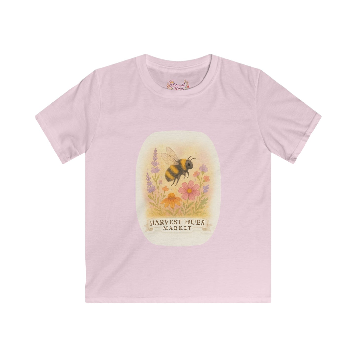 Kids Bee Themed Tee, Nature Inspired T-Shirt, Cute Insect Apparel for Kids, Spring Fashion, Gifts for Bee Lovers