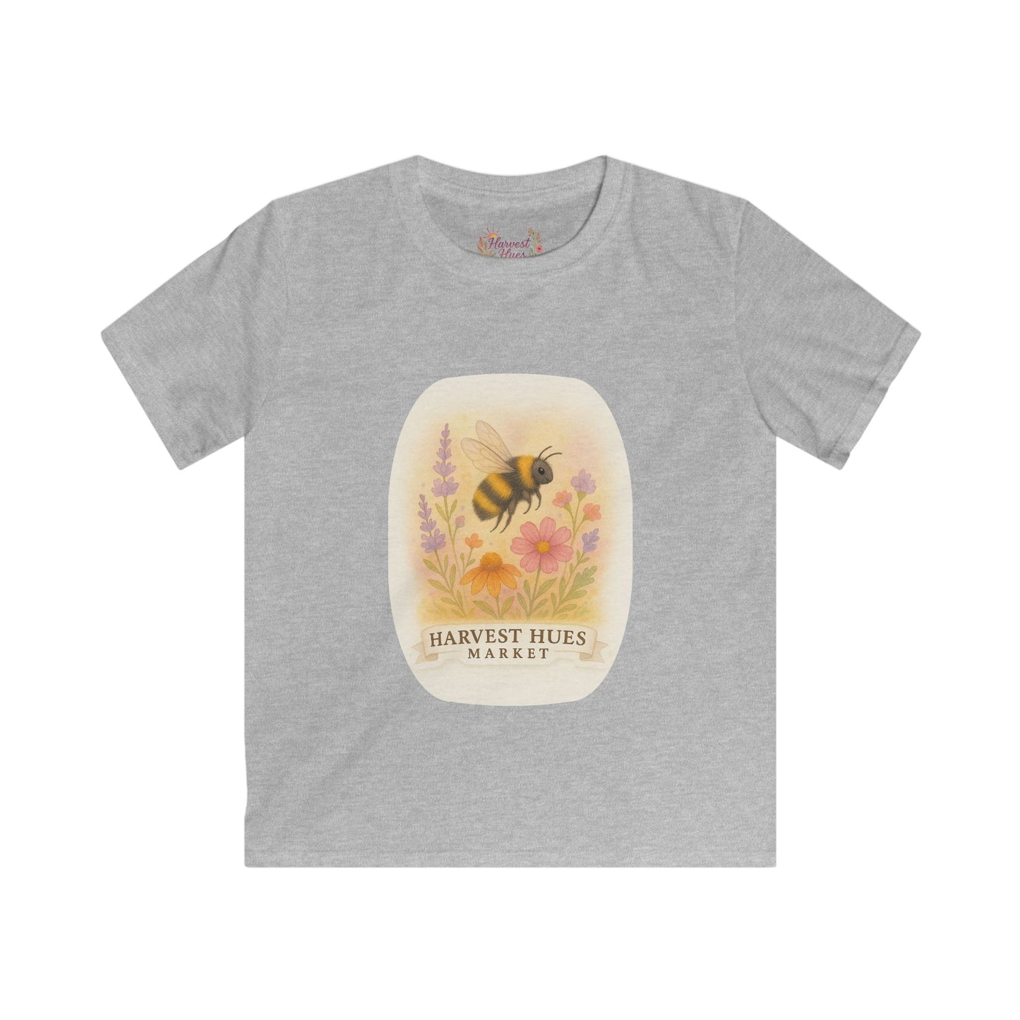 Kids Bee Themed Tee, Nature Inspired T-Shirt, Cute Insect Apparel for Kids, Spring Fashion, Gifts for Bee Lovers