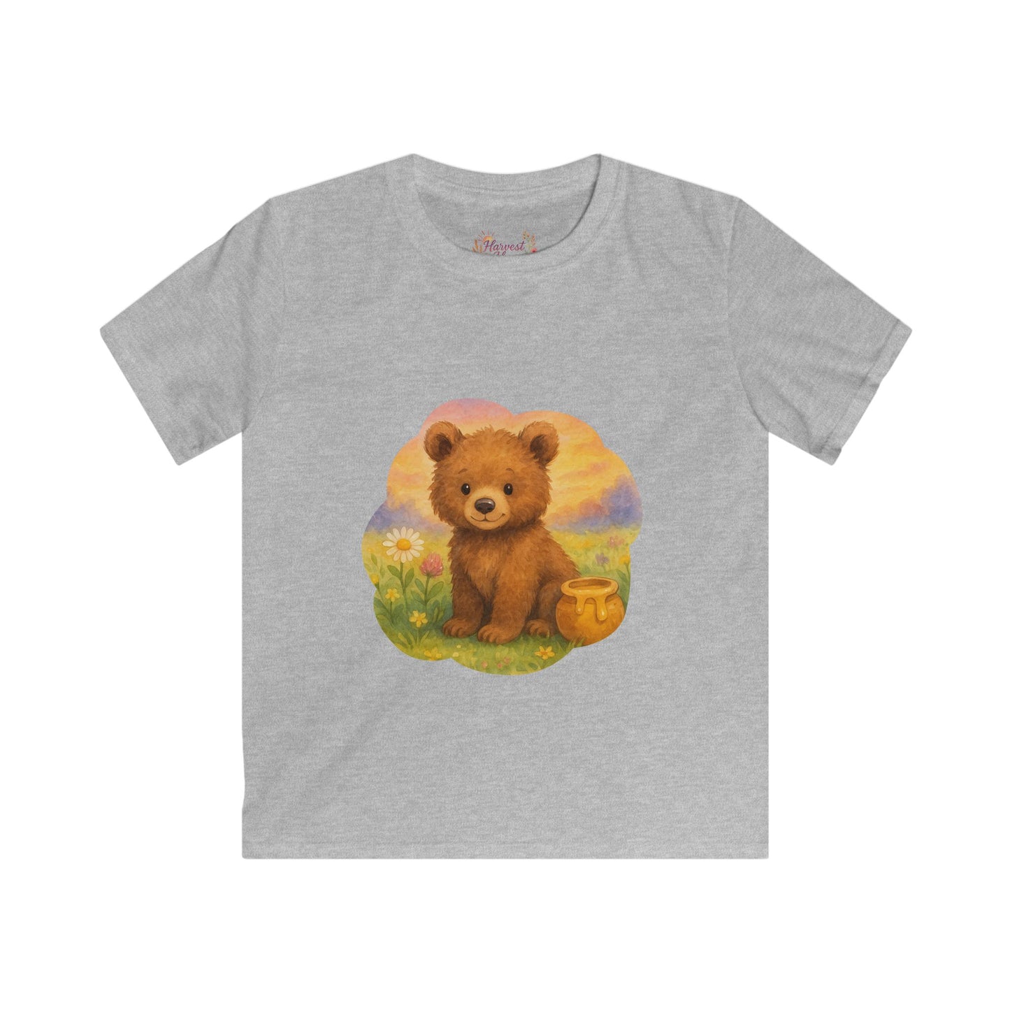 Cozy Bear Kids Tee - Cute Animal Shirt, Summer Outfit, Gift for Kids, Birthday Party Wear, Toddler Apparel