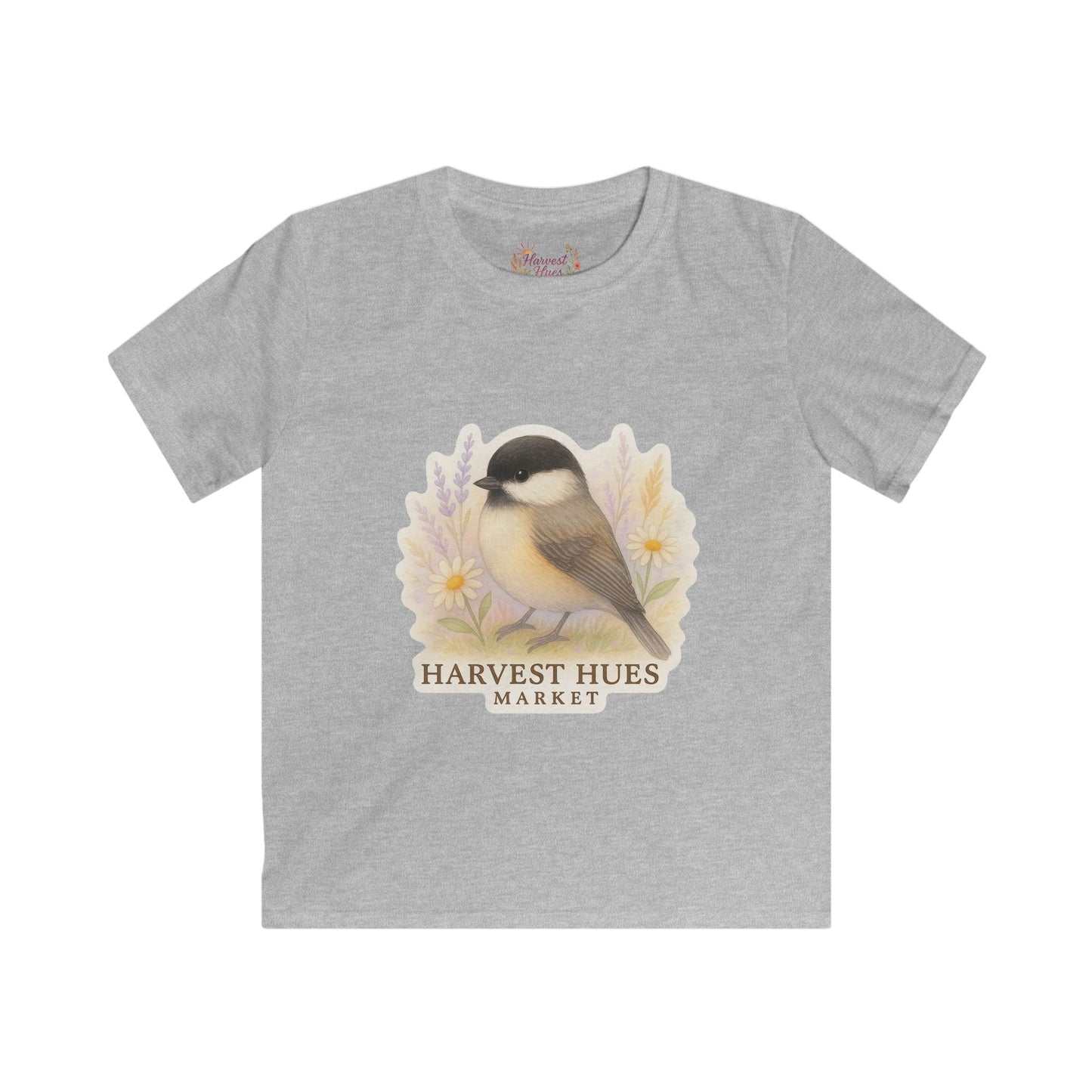 Kids Nature Tee - Adorable Bird Illustration, Perfect Gift for Nature Lovers, Birthday, Eco-Friendly, Harvest Themes, Everyday Wear