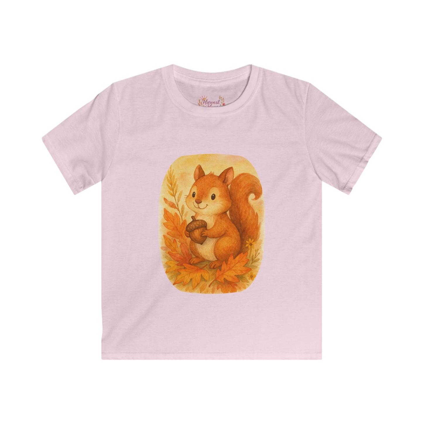 Adorable Squirrel Kids T-Shirt, Cute Autumn Tee, Fall Fashion for Kids, Gift for Nature Lovers, Birthday Present