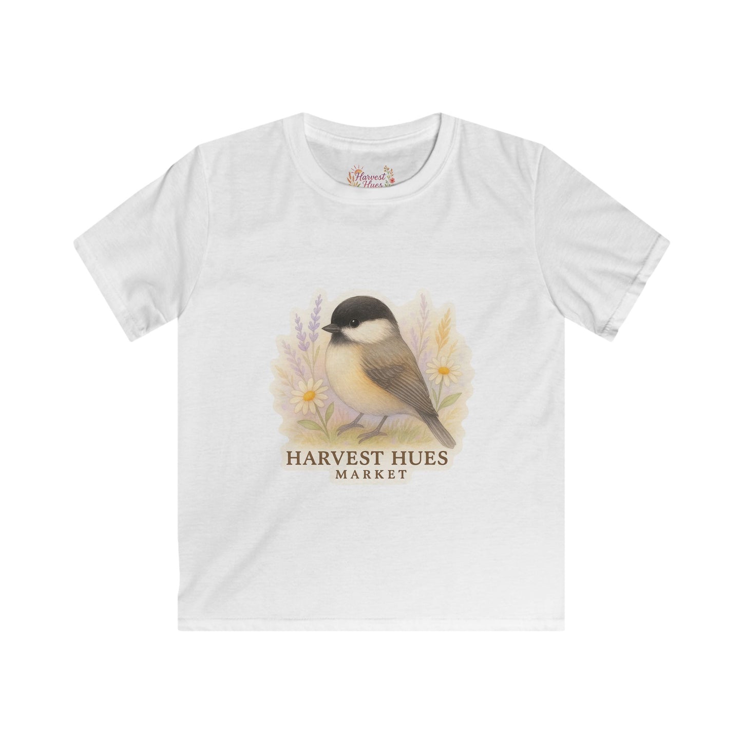 Kids Nature Tee - Adorable Bird Illustration, Perfect Gift for Nature Lovers, Birthday, Eco-Friendly, Harvest Themes, Everyday Wear