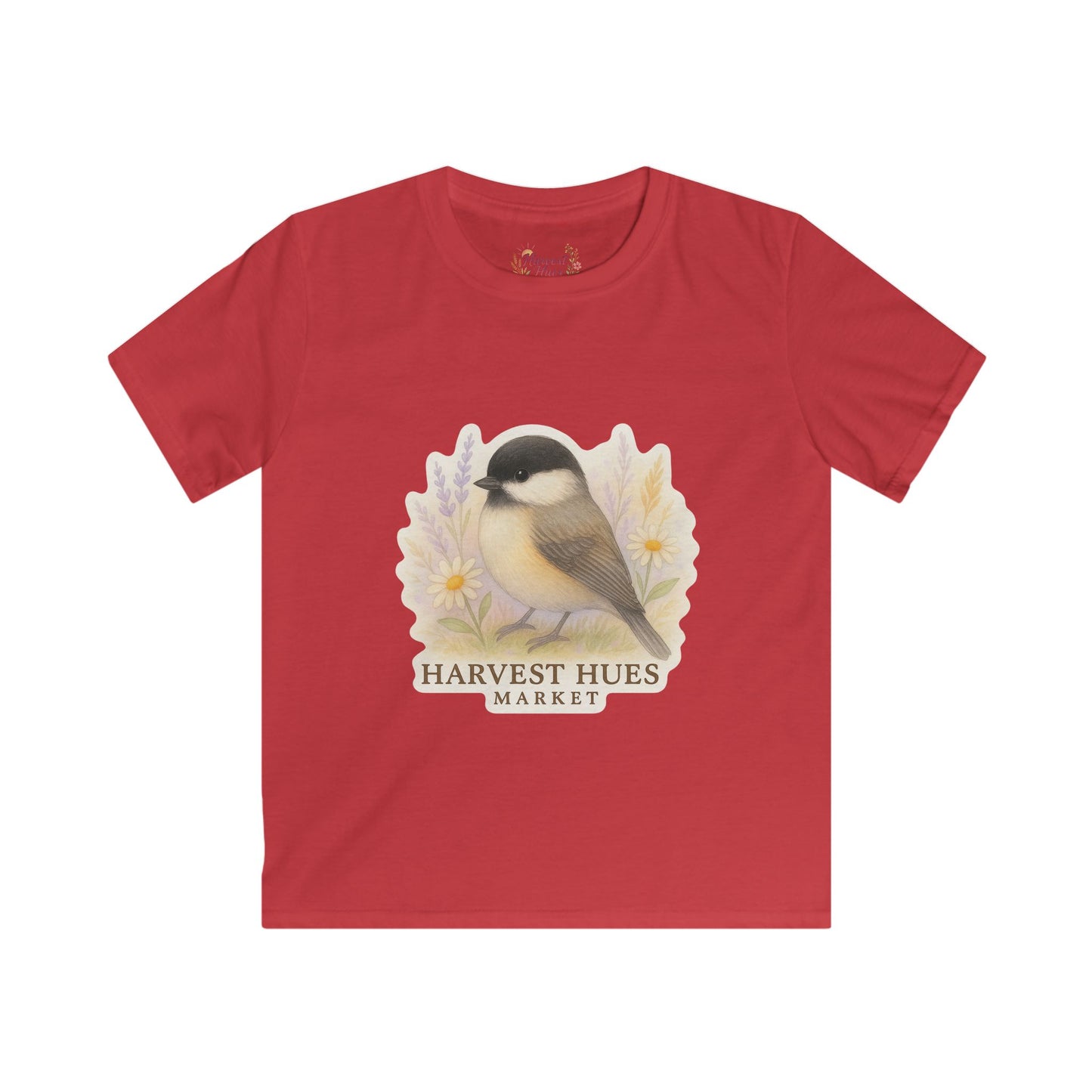 Kids Nature Tee - Adorable Bird Illustration, Perfect Gift for Nature Lovers, Birthday, Eco-Friendly, Harvest Themes, Everyday Wear