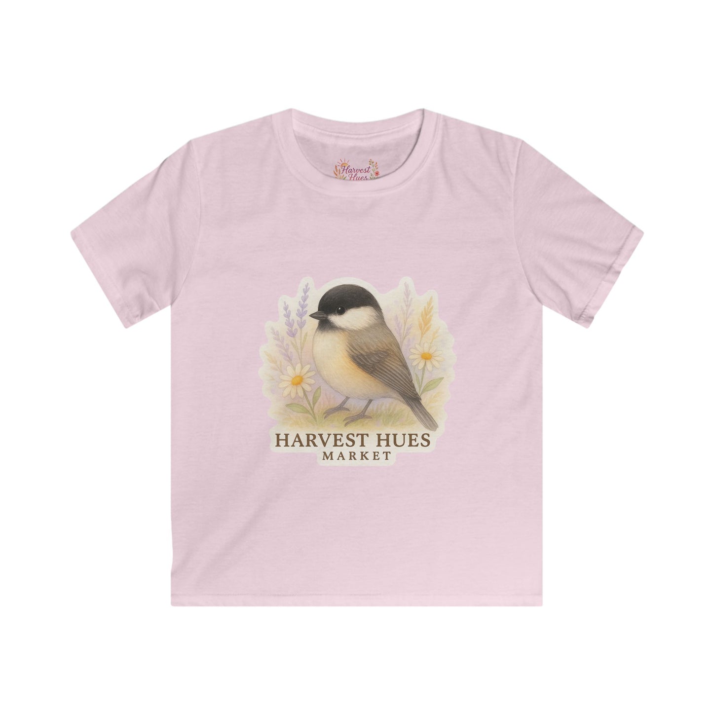Kids Nature Tee - Adorable Bird Illustration, Perfect Gift for Nature Lovers, Birthday, Eco-Friendly, Harvest Themes, Everyday Wear