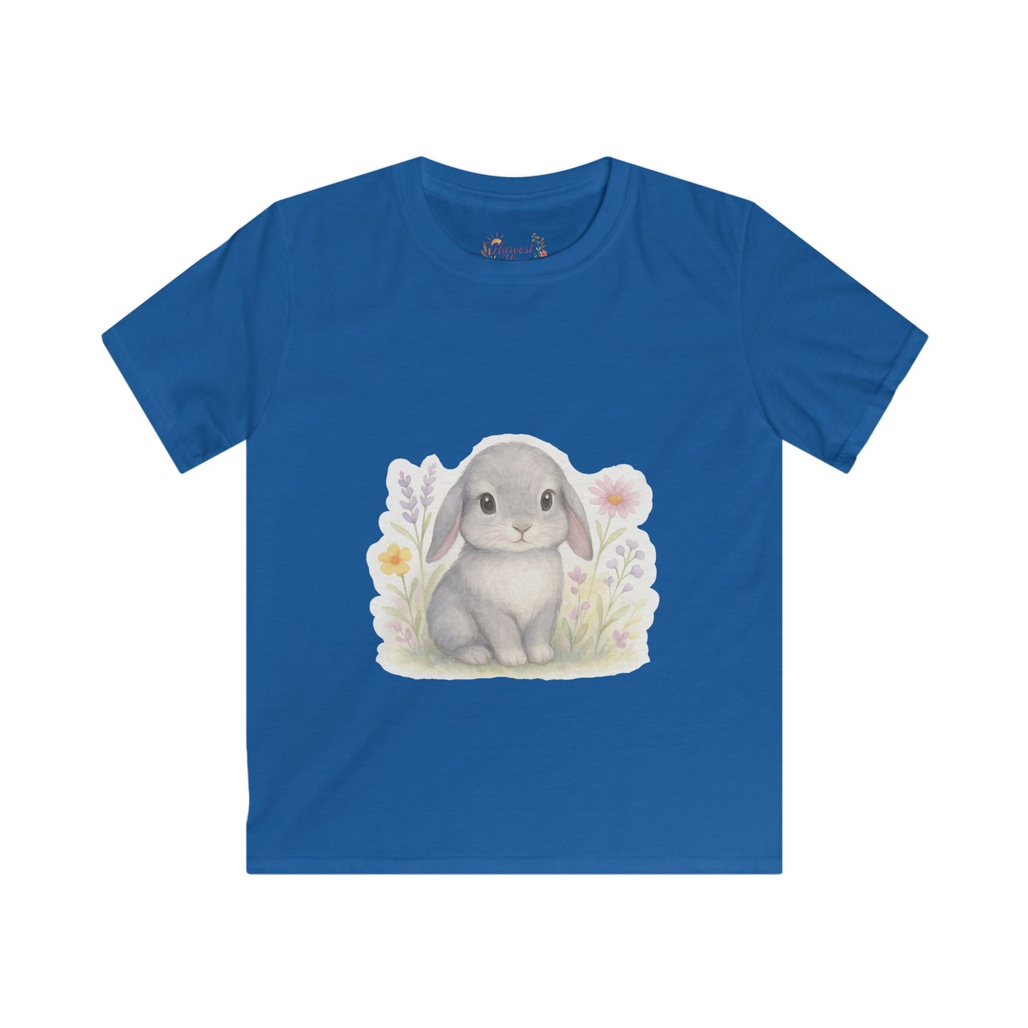 Adorable Bunny Kids Tee, Cute Rabbit Shirt for Children, Spring Outfit, Easter Gift, Animal Lover Tee