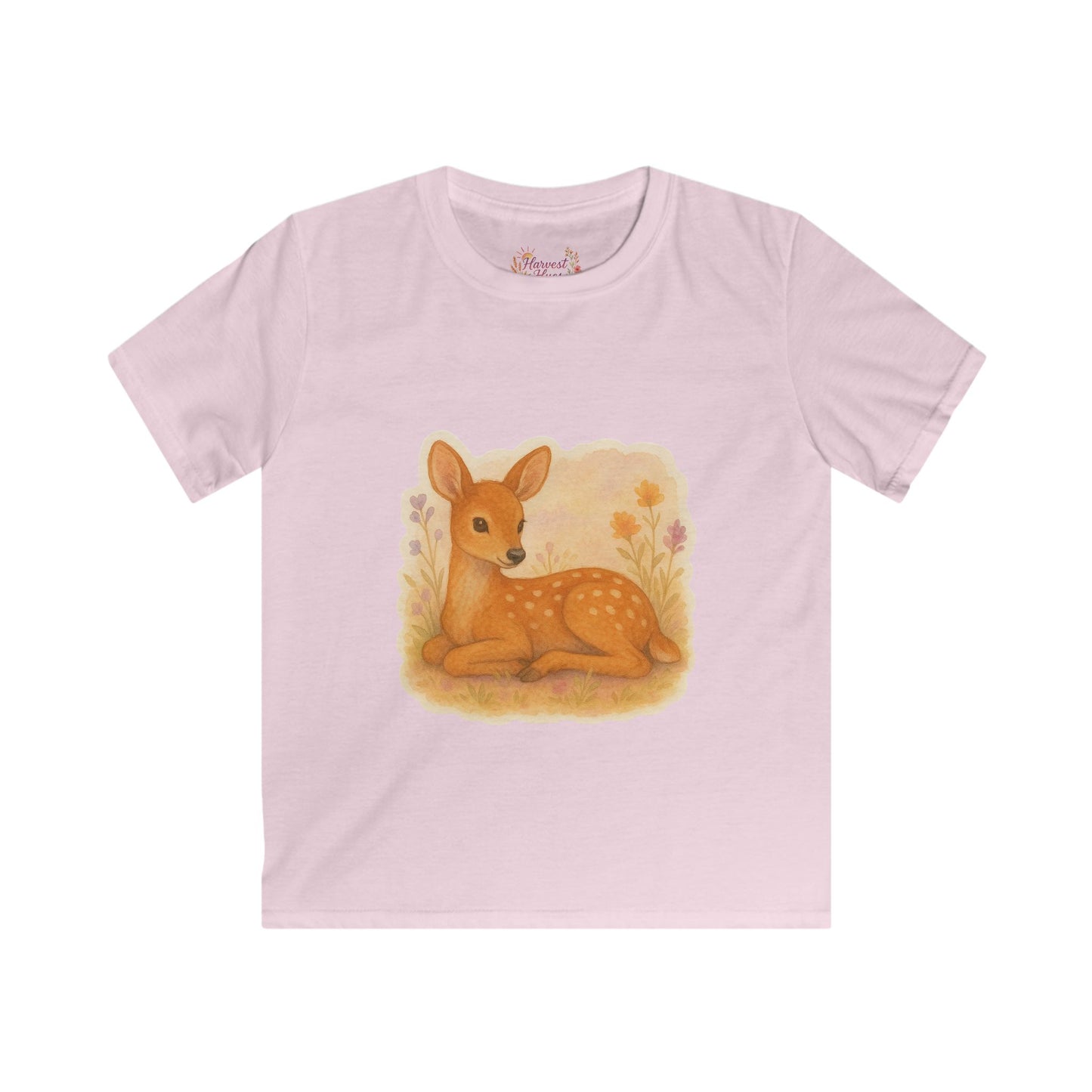 Whimsical Kids Softstyle Tee with Adorable Fawn Design, Toddler T-Shirt, Birthday Gift, Animal Lover Shirt, Nature-Inspired Tee, Cute [...]