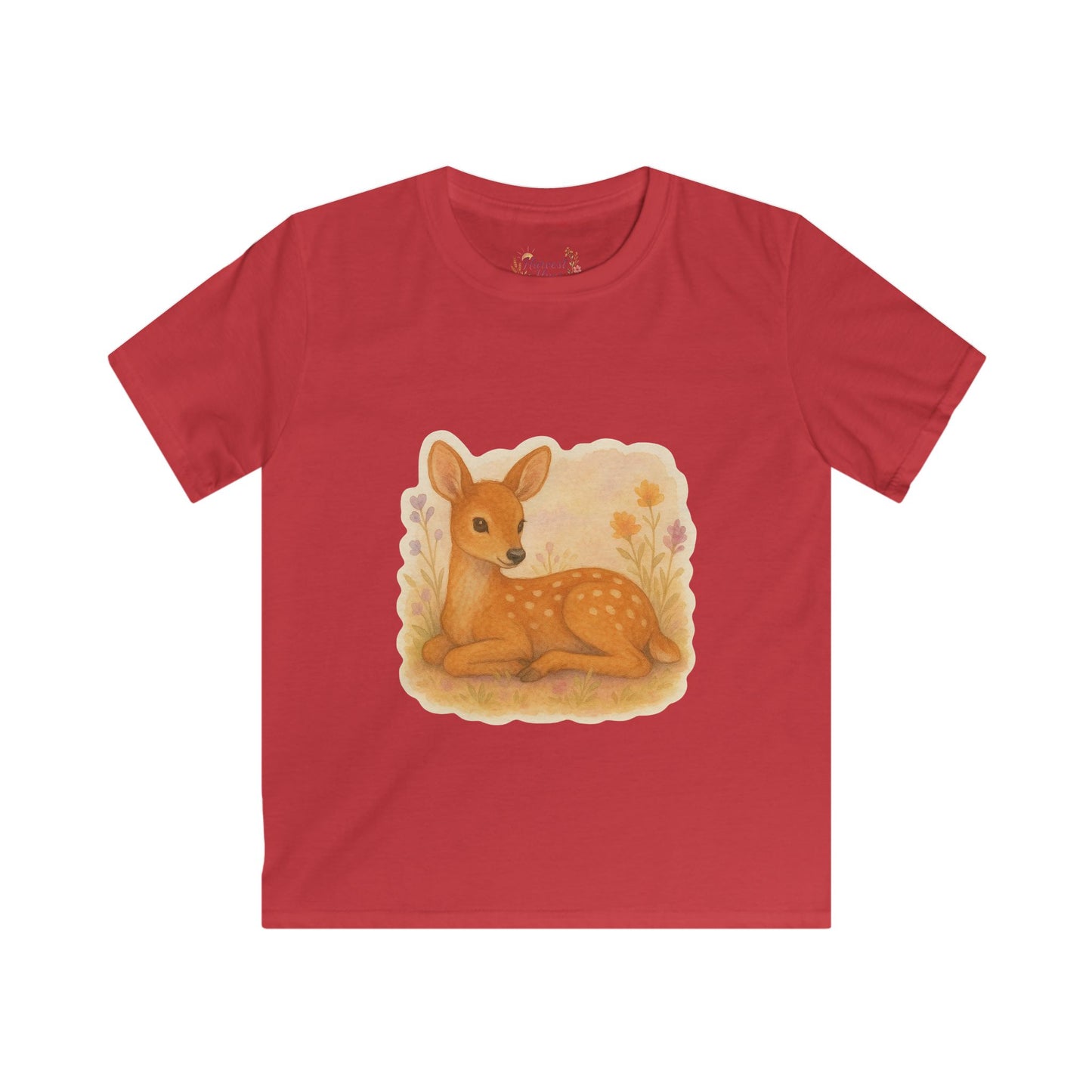 Whimsical Kids Softstyle Tee with Adorable Fawn Design, Toddler T-Shirt, Birthday Gift, Animal Lover Shirt, Nature-Inspired Tee, Cute [...]