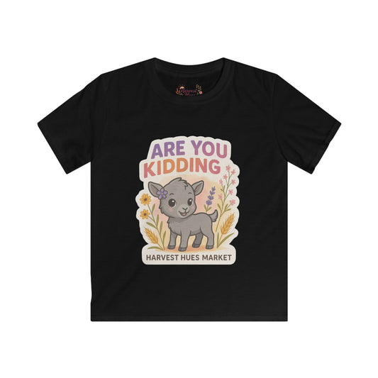 Adorable Kids Tee with "Are You Kidding" Design, Cute Shirt for Kids, Funny Gift, Spring Celebrations, Everyday Wear, Kids Apparel