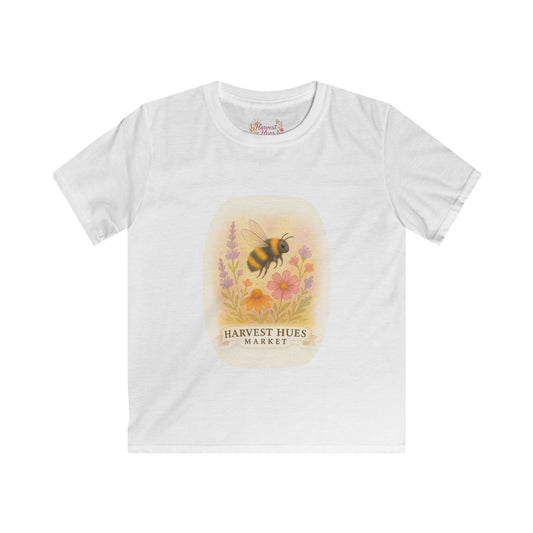 Kids Bee Themed Tee, Nature Inspired T-Shirt, Cute Insect Apparel for Kids, Spring Fashion, Gifts for Bee Lovers