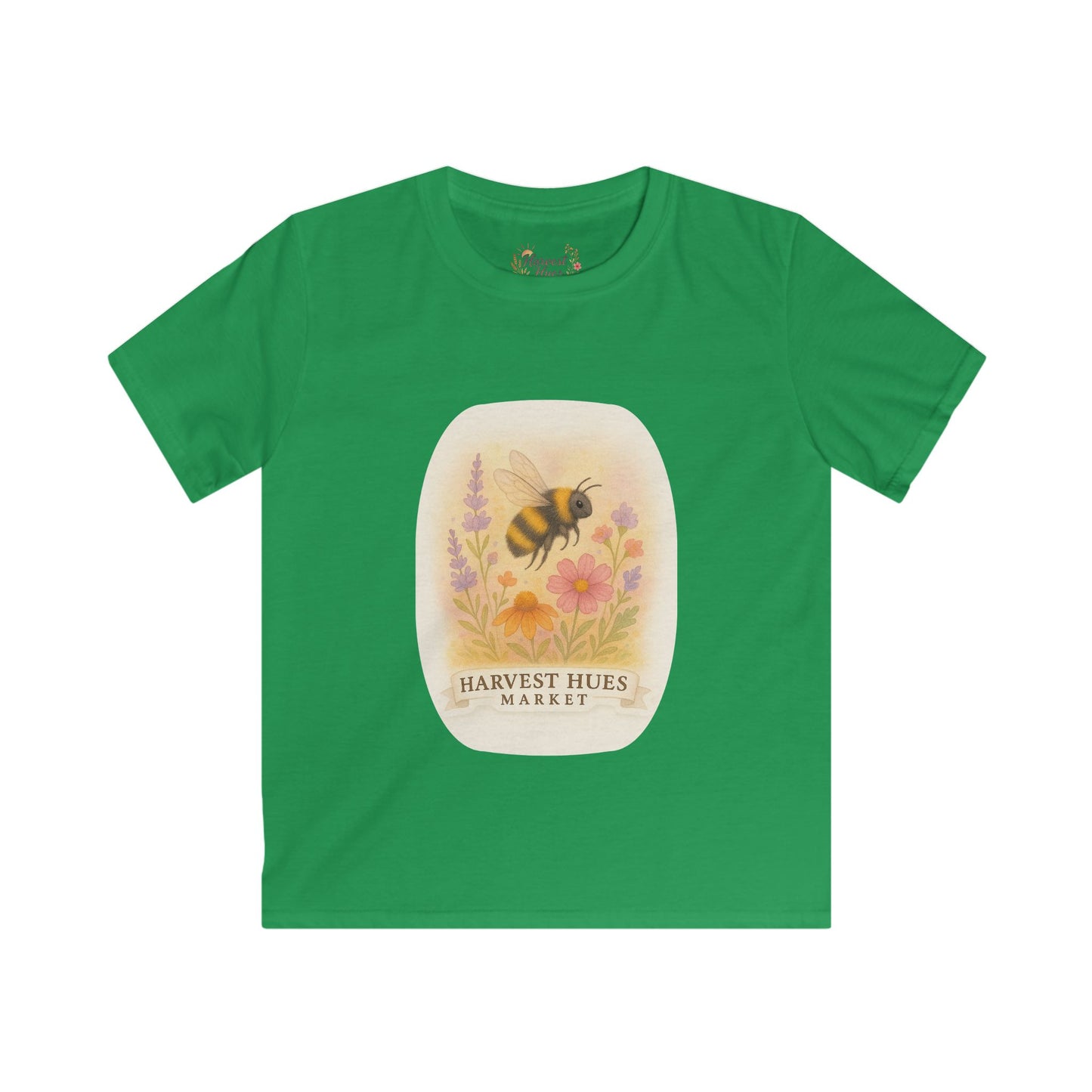 Kids Bee Themed Tee, Nature Inspired T-Shirt, Cute Insect Apparel for Kids, Spring Fashion, Gifts for Bee Lovers