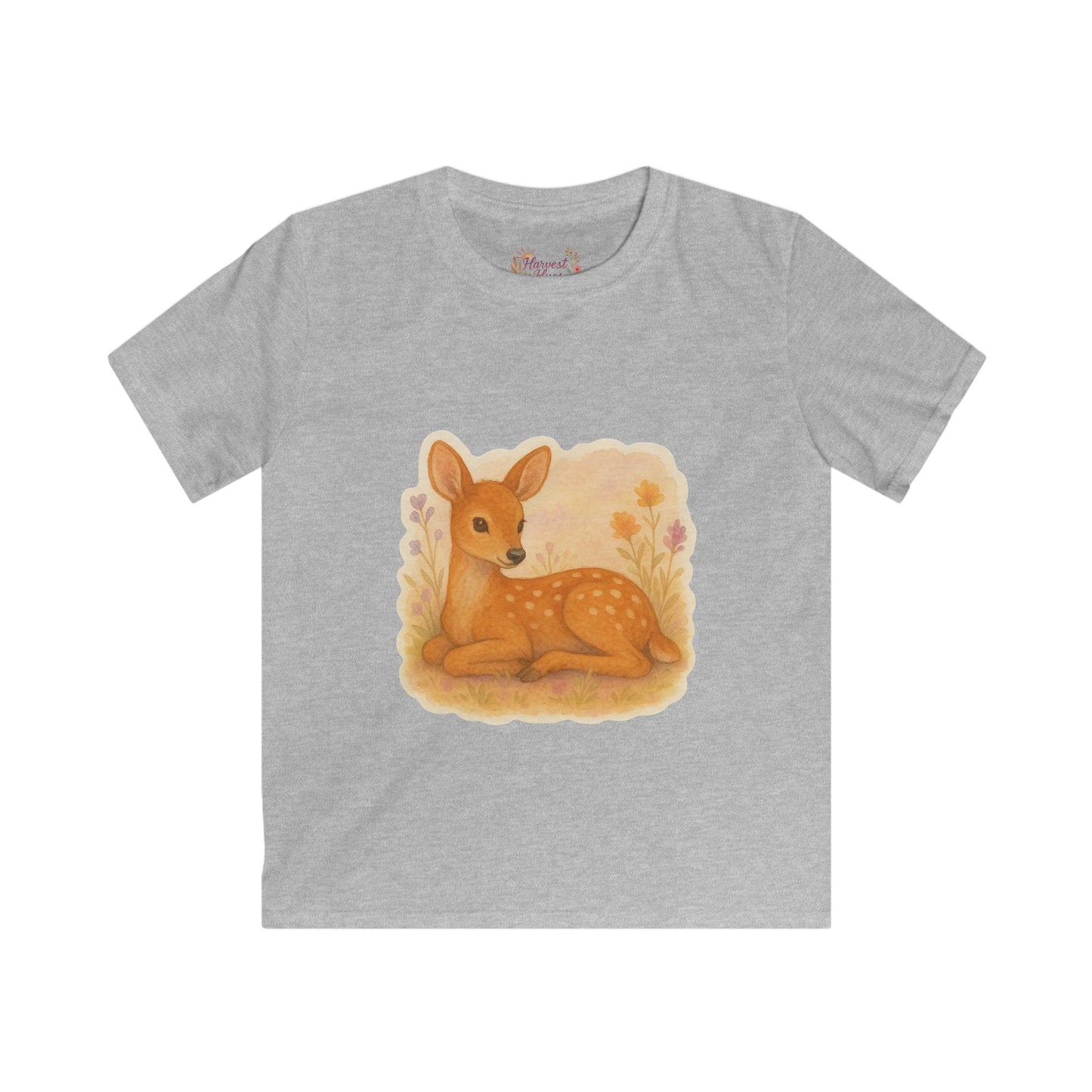 Whimsical Kids Softstyle Tee with Adorable Fawn Design, Toddler T-Shirt, Birthday Gift, Animal Lover Shirt, Nature-Inspired Tee, Cute [...]