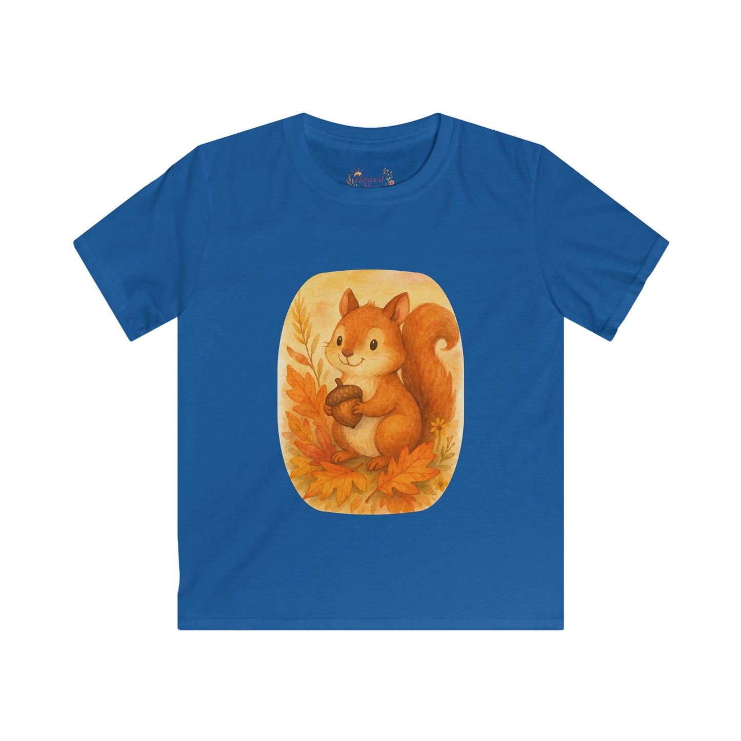 Adorable Squirrel Kids T-Shirt, Cute Autumn Tee, Fall Fashion for Kids, Gift for Nature Lovers, Birthday Present