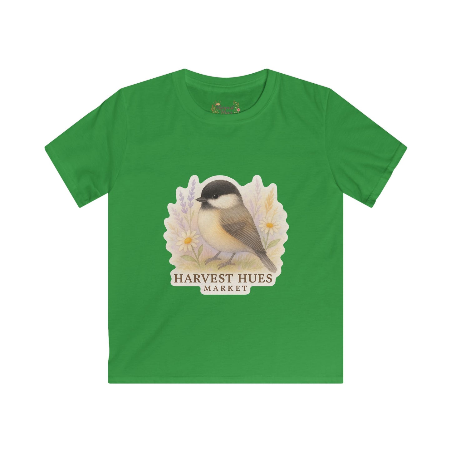Kids Nature Tee - Adorable Bird Illustration, Perfect Gift for Nature Lovers, Birthday, Eco-Friendly, Harvest Themes, Everyday Wear