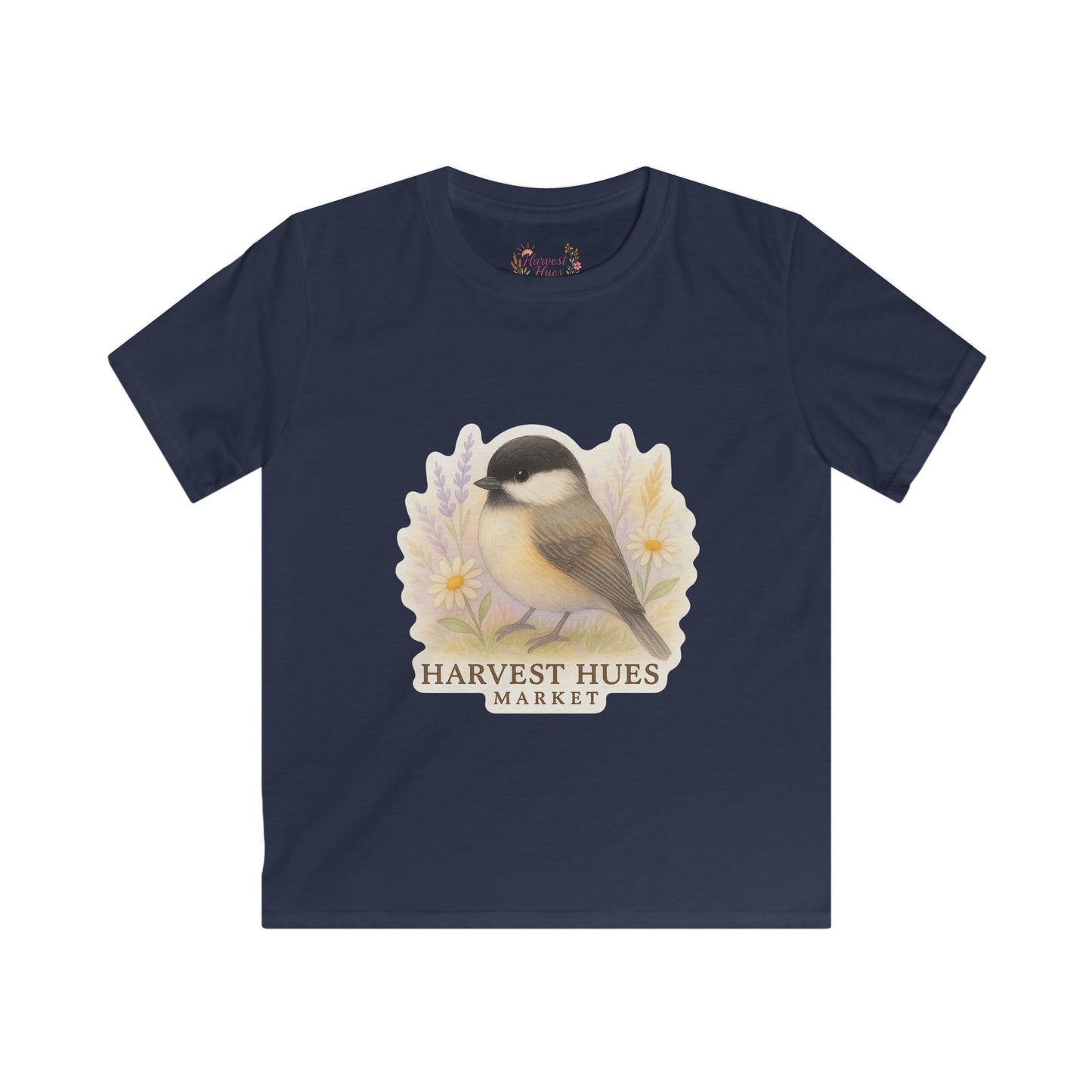 Kids Nature Tee - Adorable Bird Illustration, Perfect Gift for Nature Lovers, Birthday, Eco-Friendly, Harvest Themes, Everyday Wear