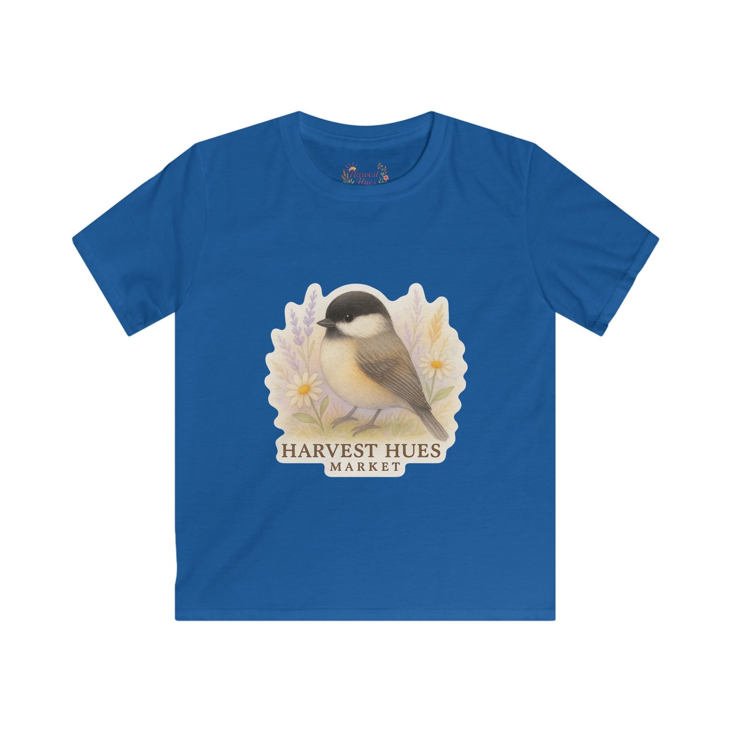 Kids Nature Tee - Adorable Bird Illustration, Perfect Gift for Nature Lovers, Birthday, Eco-Friendly, Harvest Themes, Everyday Wear