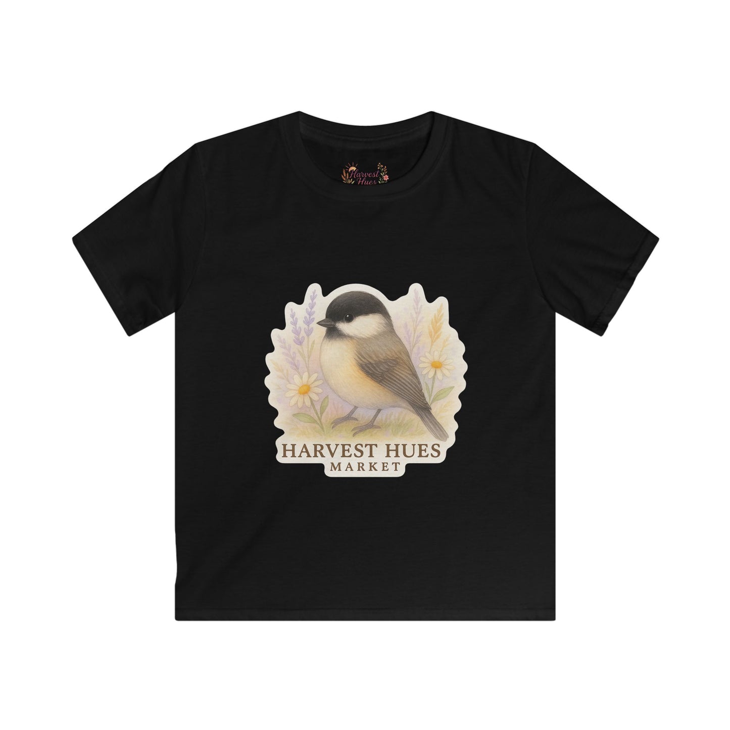 Kids Nature Tee - Adorable Bird Illustration, Perfect Gift for Nature Lovers, Birthday, Eco-Friendly, Harvest Themes, Everyday Wear