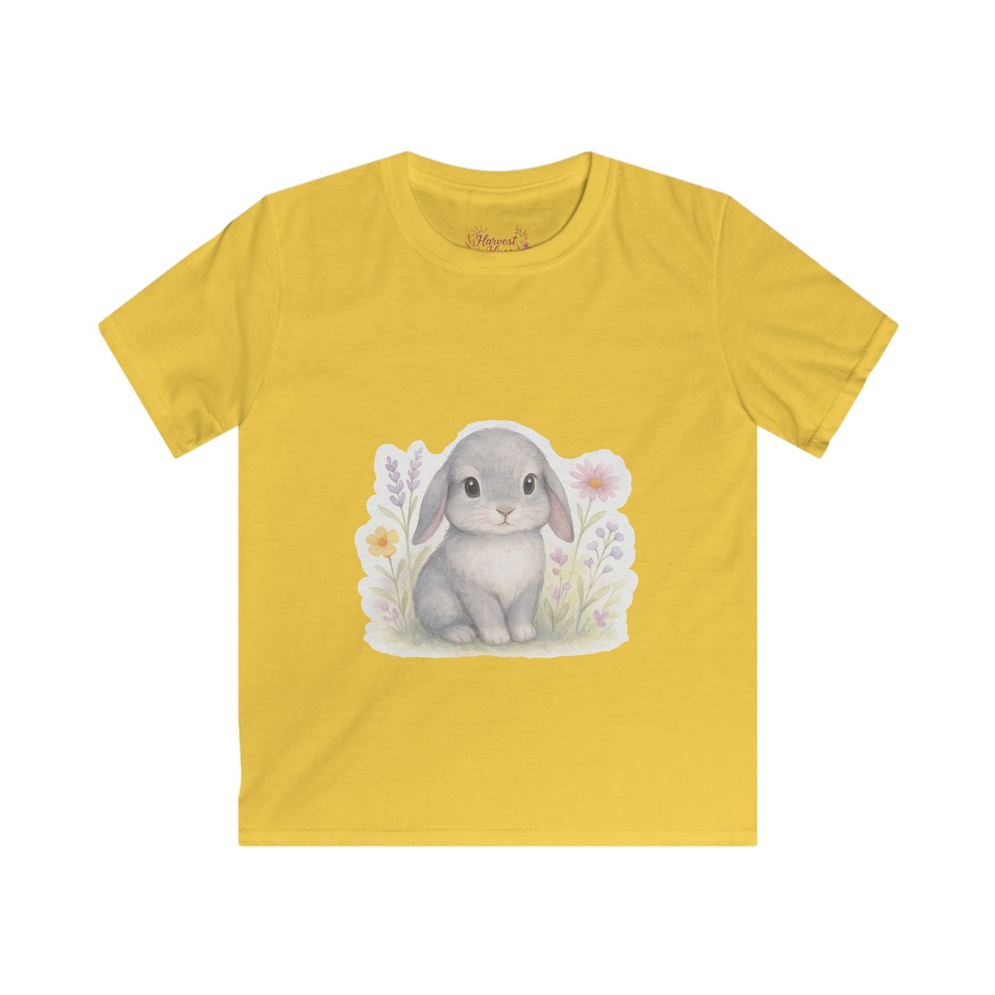 Adorable Bunny Kids Tee, Cute Rabbit Shirt for Children, Spring Outfit, Easter Gift, Animal Lover Tee